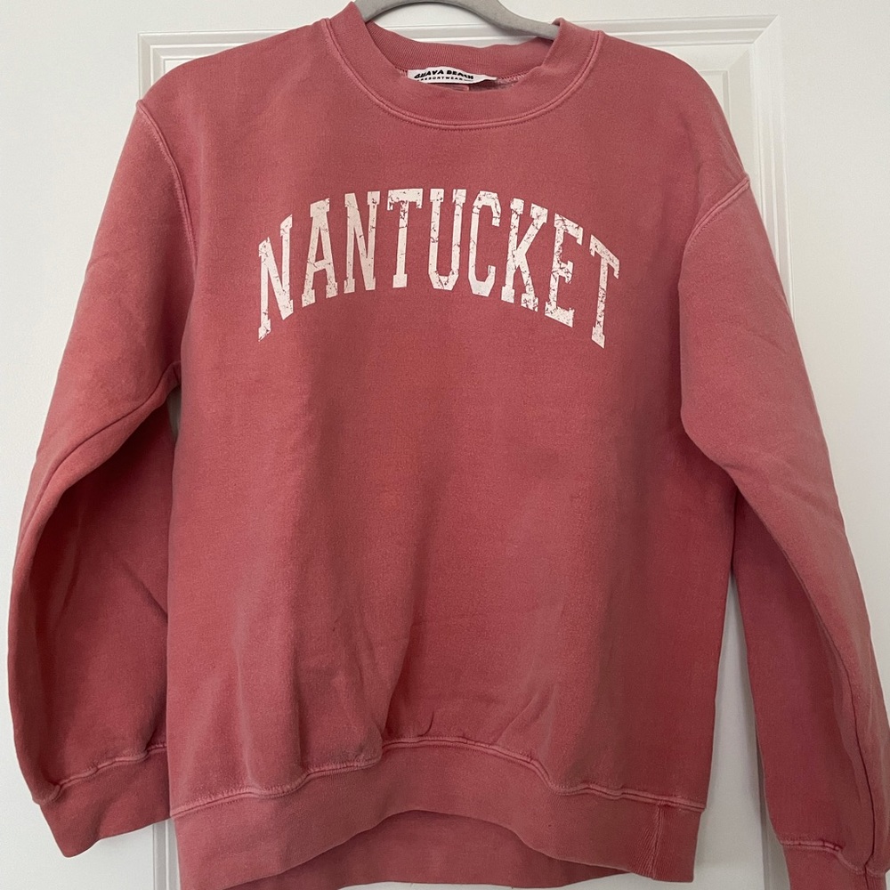 Nantucket red sweatshirt